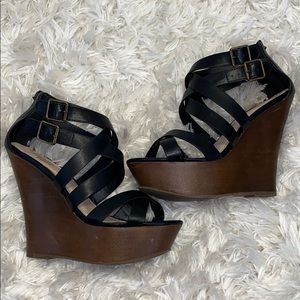 Women’s Strappy Wedges